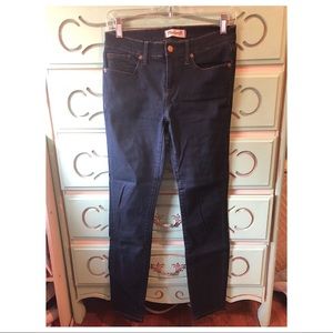 Madewell Skinny-Straight Dark Wash Jeans - 26